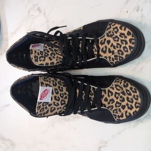 Vans Sk8-Hi Leopard print high top sneakers